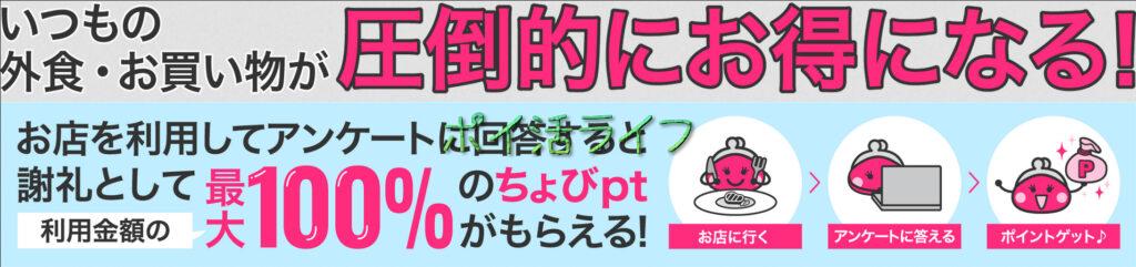 ちょびリッチモニター